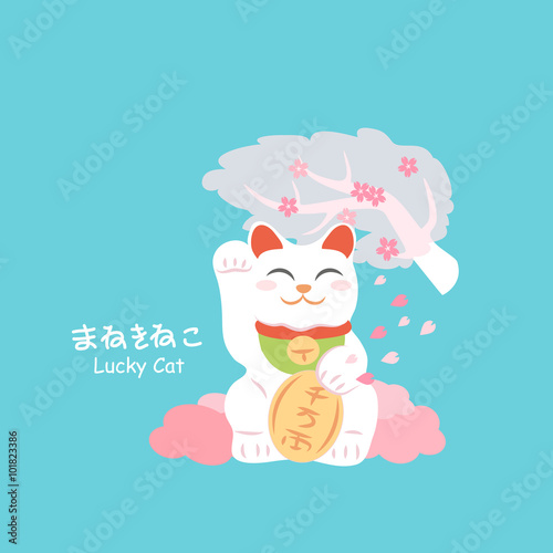 Japanese lucky cat
