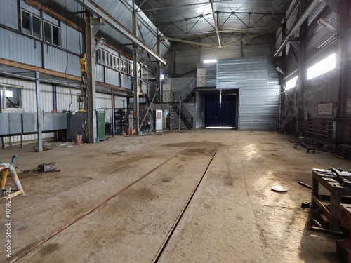 Repair shop equipment.