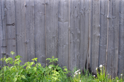 wooden fence boards