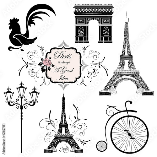 Set on the theme of France