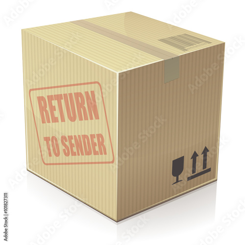 Parcel returned to sender