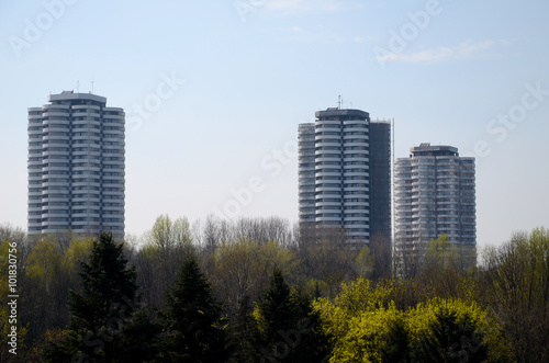 Obraz na płótnie Katowice in Poland w salonie
