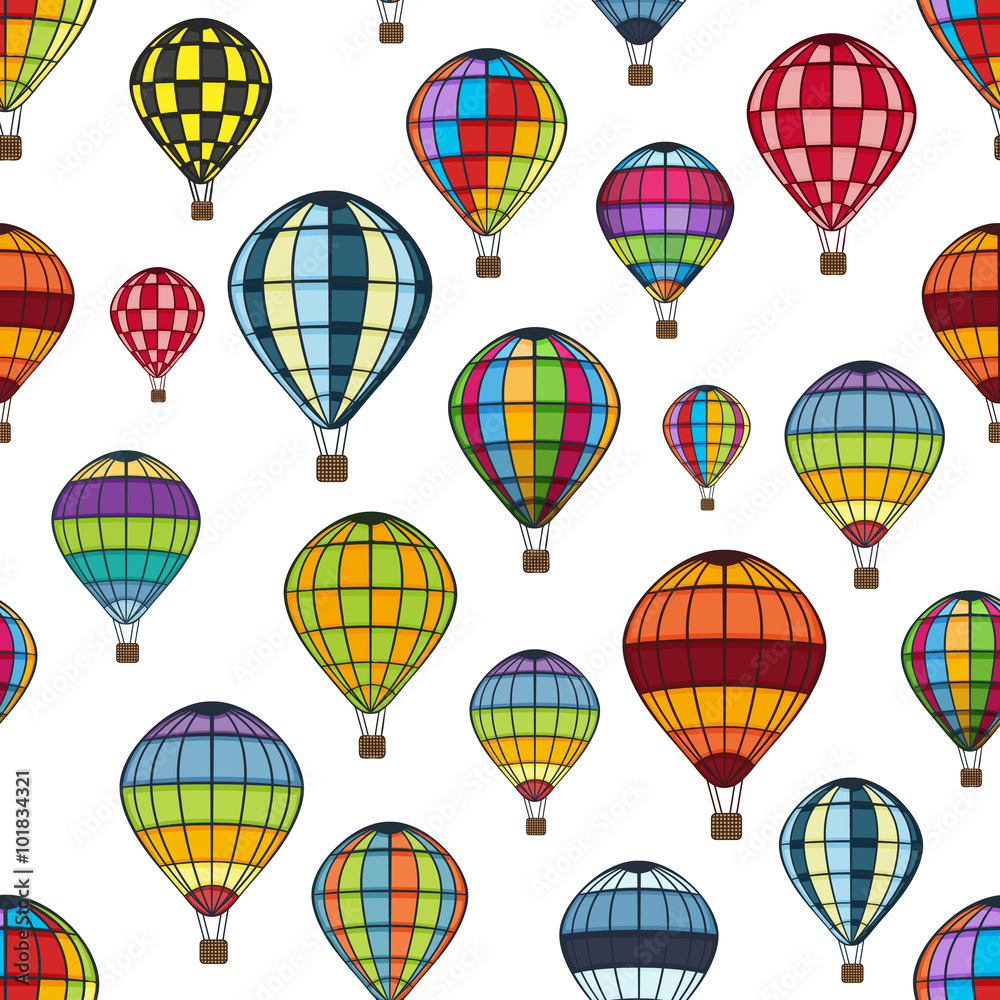 Obraz premium air balloon pattern