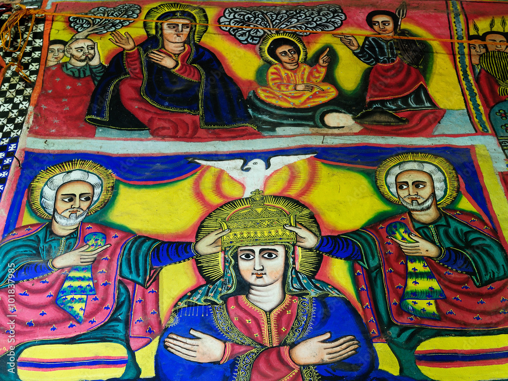 Sacred pictures in Ethiopia