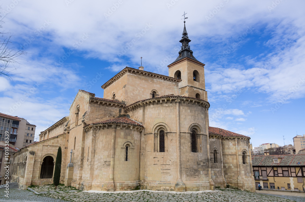 San Millan Church of Segovia, Spain