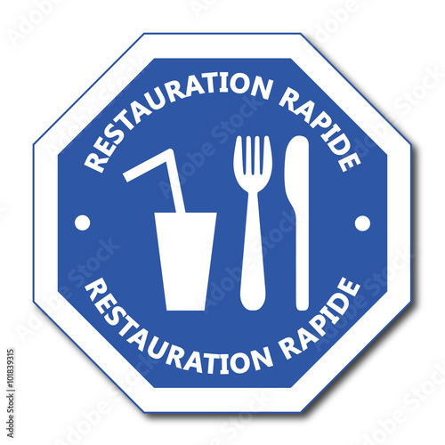 Logo restauration rapide.
