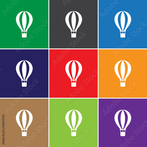 Air balloon icon