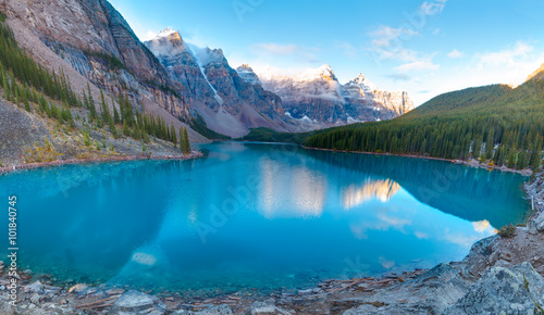 Moraine lake panorama