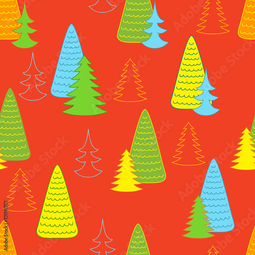 Christmas seamless pattern