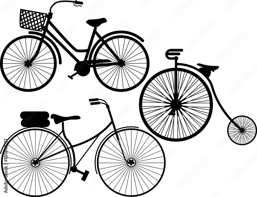 Paris bicycle Love v4 -fo143 vector de Stock | Adobe Stock