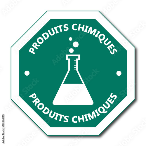 Logo produits chimiques.