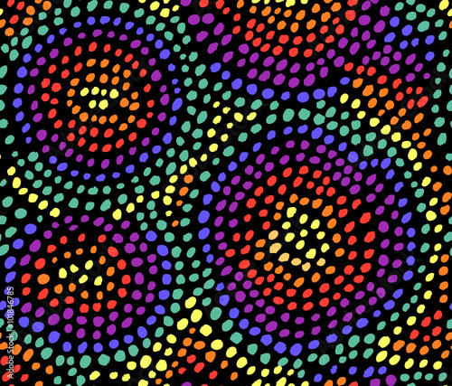 rainbow circle texture   seamless background
