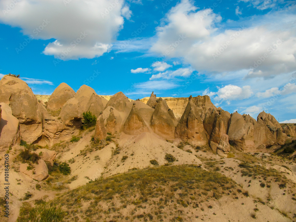 incredible rock formations, Cappadocia, Turkey