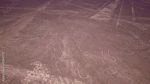 Flight over Nazca lines photo
