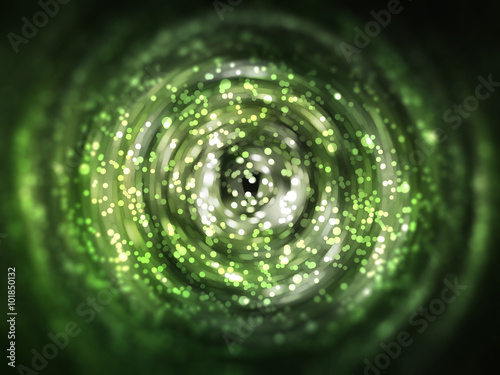 abstract background. brilliant green circles for background