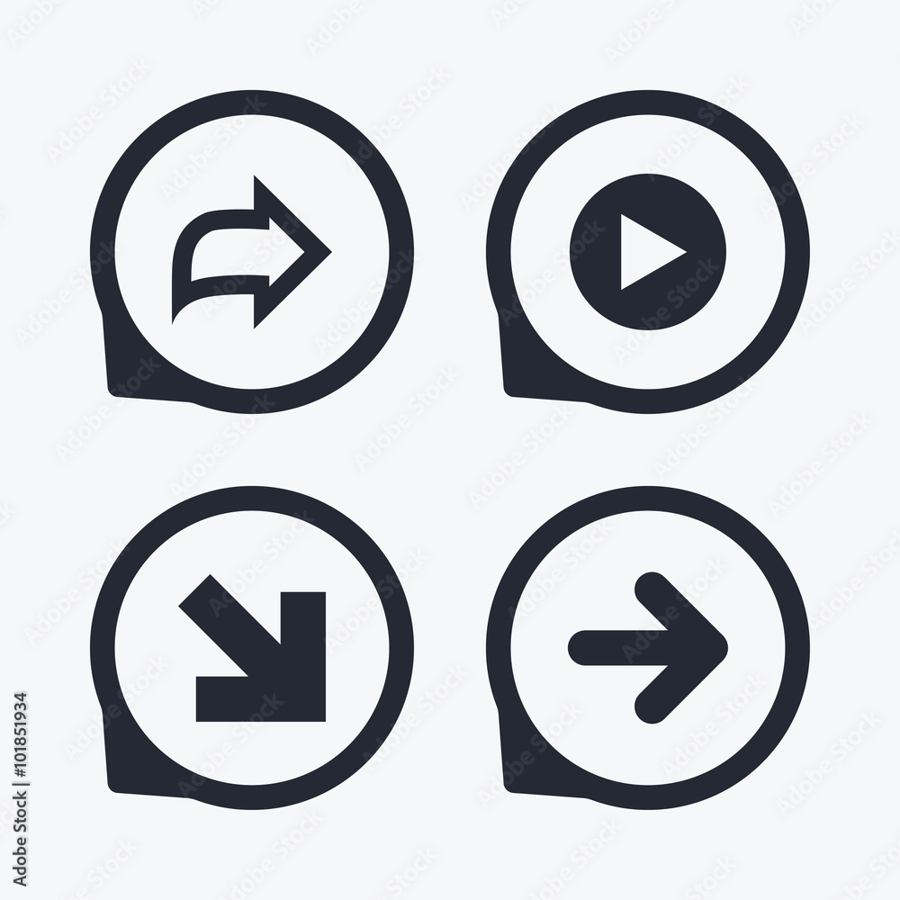 Arrow icons. Next navigation signs symbols. Arrow icons. Next navigation signs symbols.