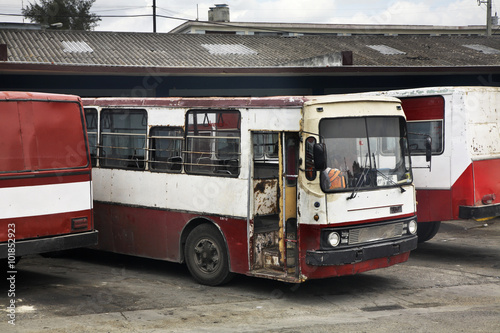 Bus station in Cienfuegos. Cuba