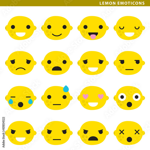 lemon emoticons