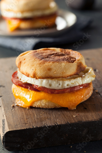 Homemade Breakfast Egg Sandwich