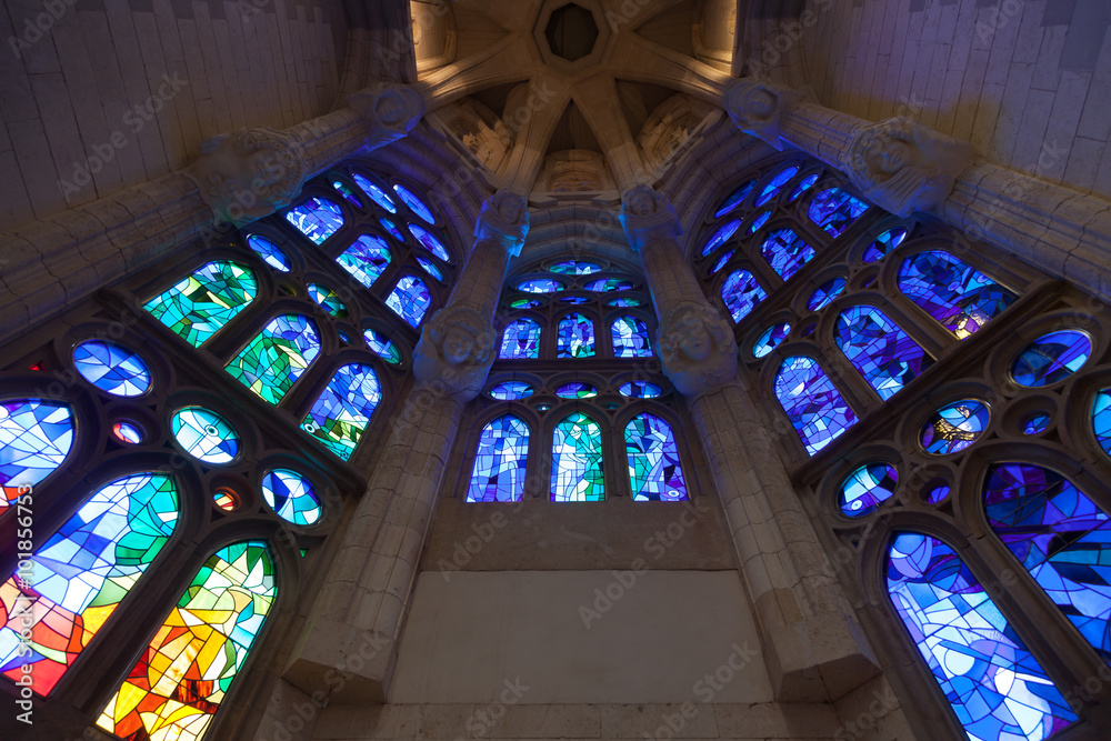 Obraz premium Church windows interior