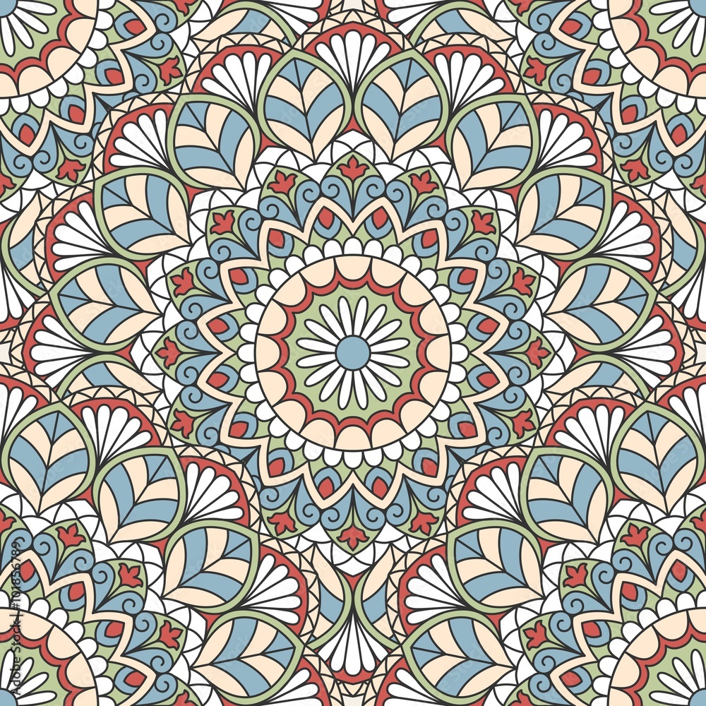 Seamless oriental pattern. Seamless oriental pattern.