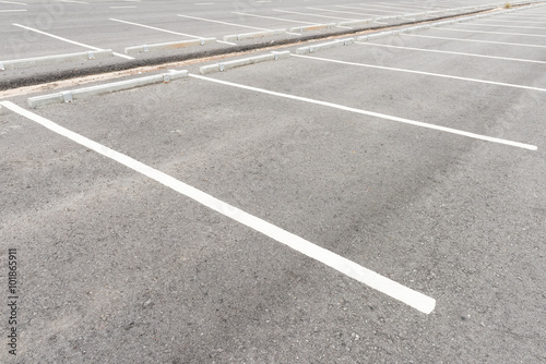 Empty parking lot © yotrakbutda