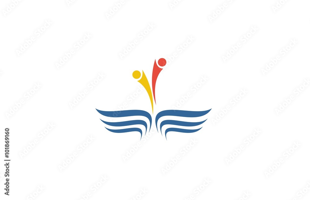 Obraz premium education logo