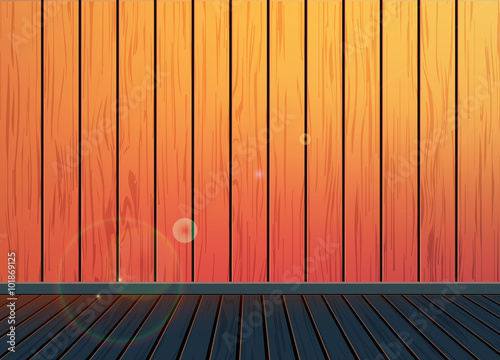 Classic Vintage retro background with wooden pattern texture floor,To adapt or apply idea for room,interior,furniture, gallery,office,wallpaper,classroom, elements, workspace,vector, illustration