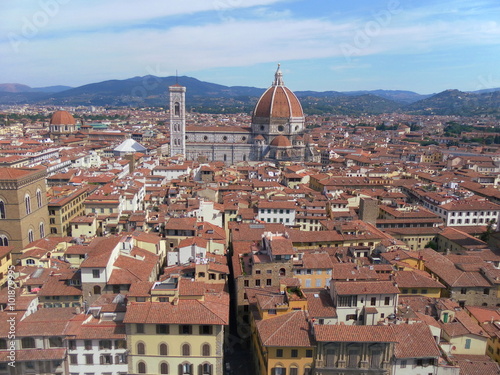 Firenze vista dall'alto photo