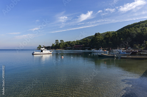 View from Gokova seaside Mugla Turkey