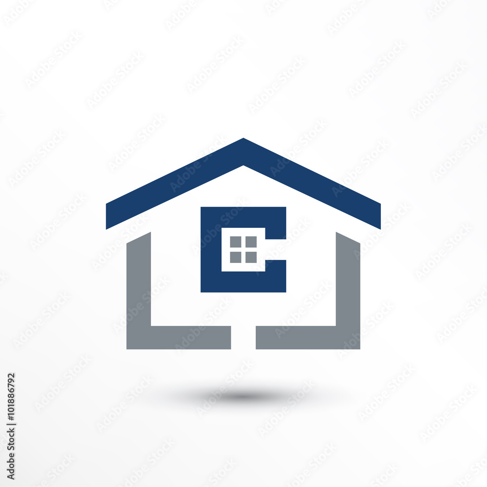 Construction Home Logo Construction Home Logo