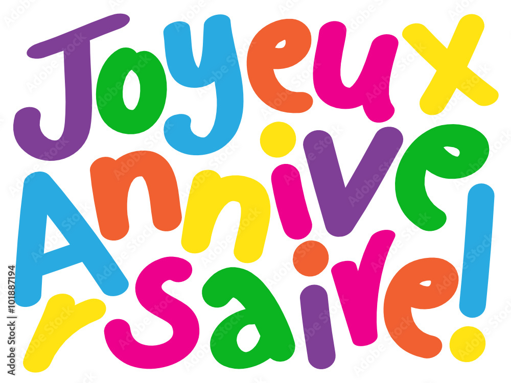 Carte JOYEUX ANNIVERSAIRE Carte JOYEUX ANNIVERSAIRE