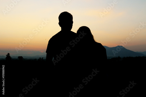 Romance at Sunset