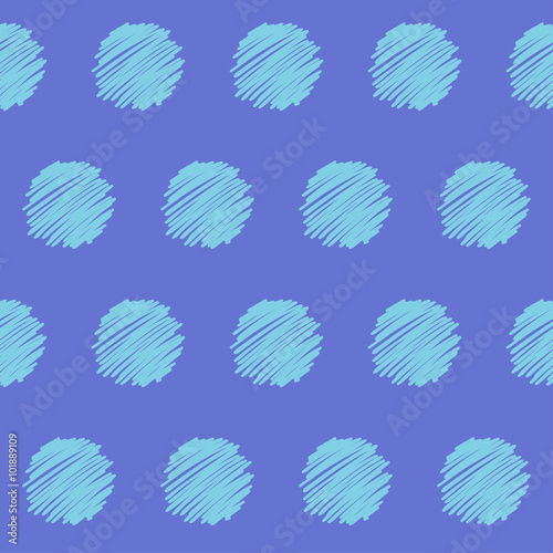 Hand drawn doodle seamless pattern background