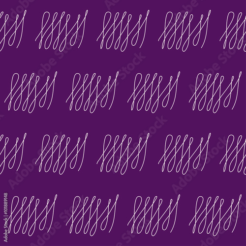 Hand drawn doodle seamless pattern background