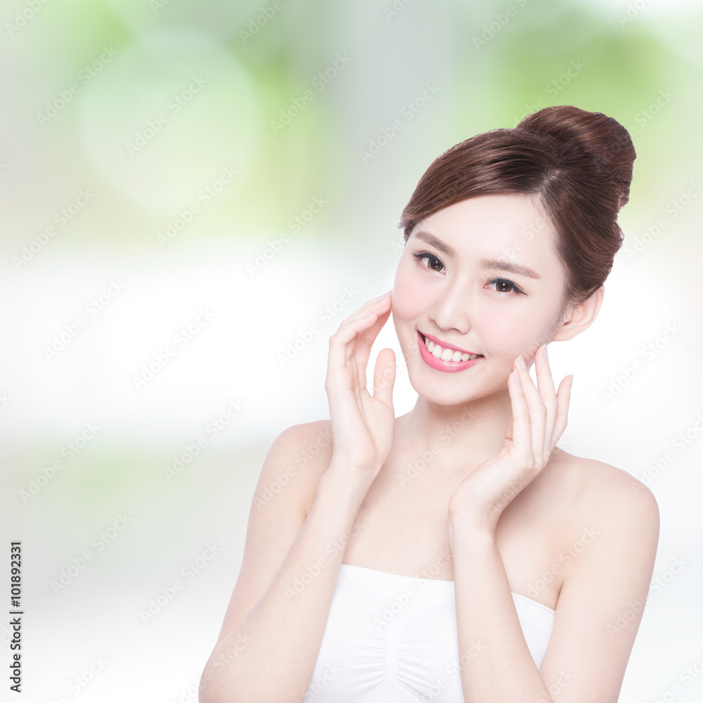 beautiful Skin care woman Face beautiful Skin care woman Face