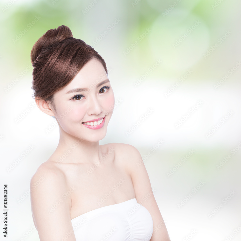 beautiful Skin care woman Face beautiful Skin care woman Face