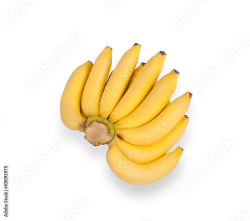 Banana isolated on white