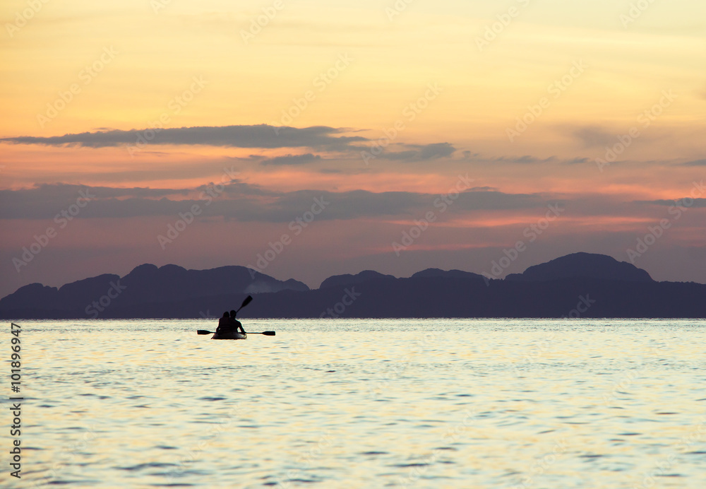 Happiness and romantic scene of love couples partners canoeing. Happiness and romantic scene of love couples partners canoeing.
