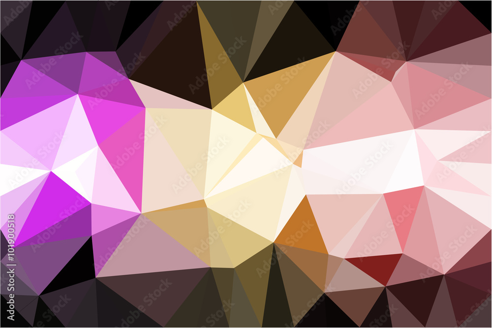 Obraz premium Vector polygon Abstract background