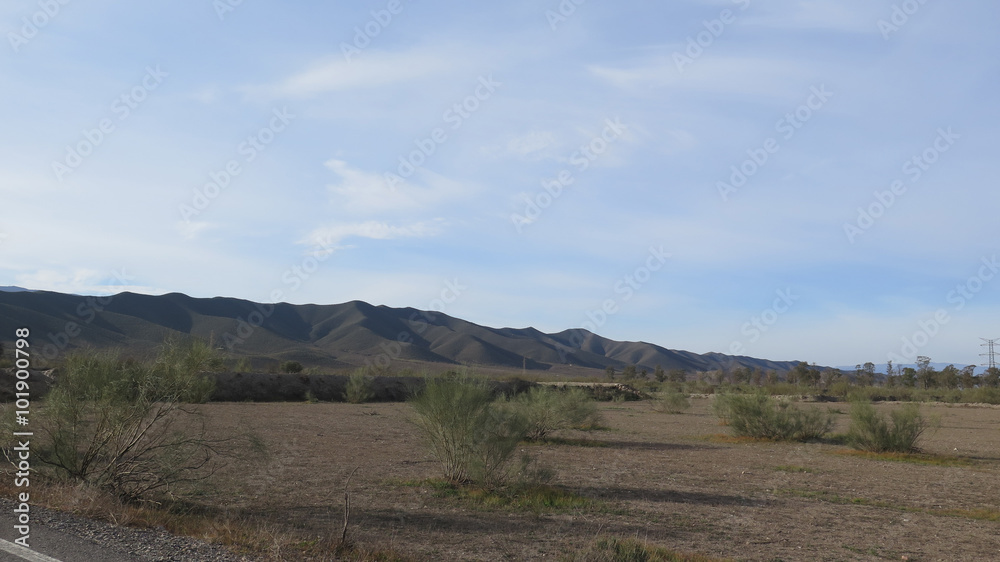 Hills in Tabernas Desert Hills in Tabernas Desert
