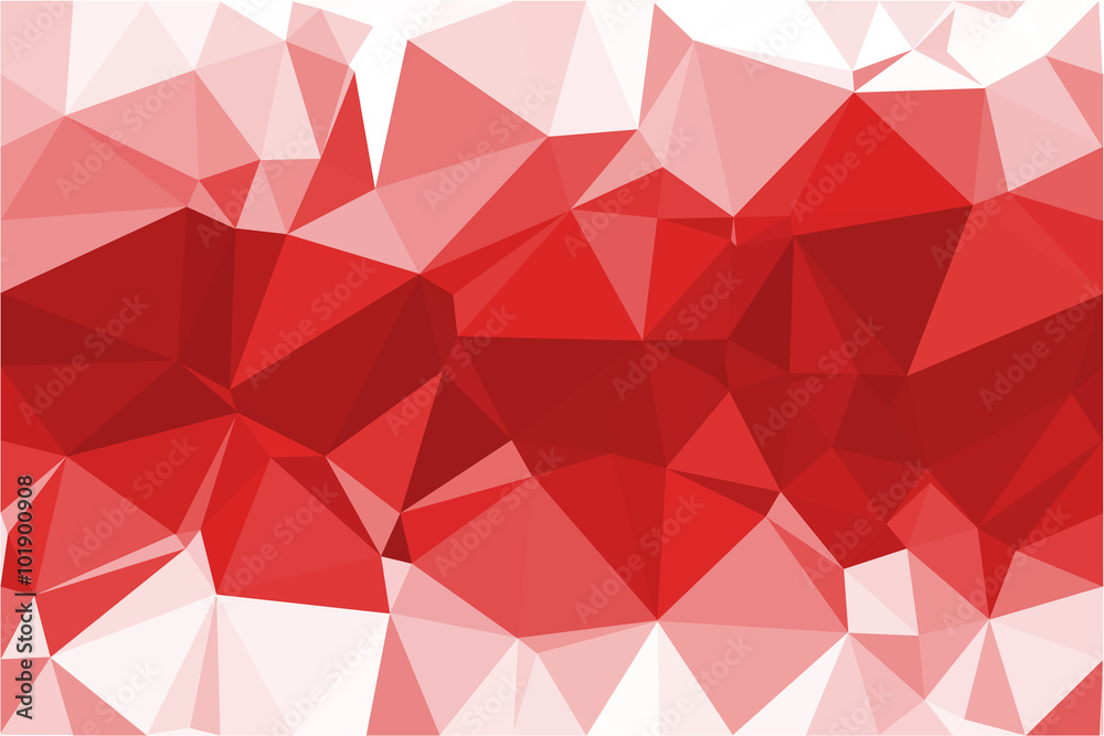 Fototapeta premium Vector polygon Abstract background