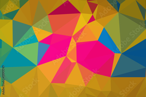 Vector polygon Abstract background