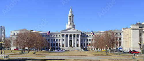 City and County Building near Civic Center and State Capitol, Denver Colorado in the Rocky Mountains