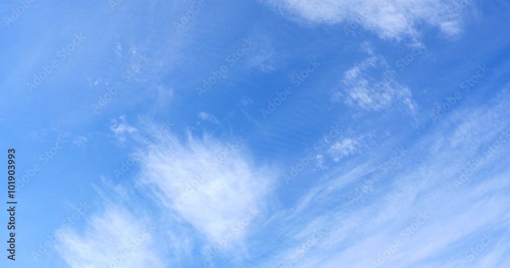 Blue Sky With White Clouds Background Blue Sky With White Clouds Background