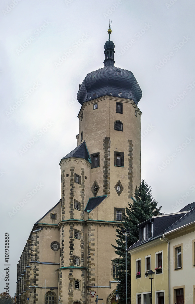 St Mary's Church, Marienberg, Germany