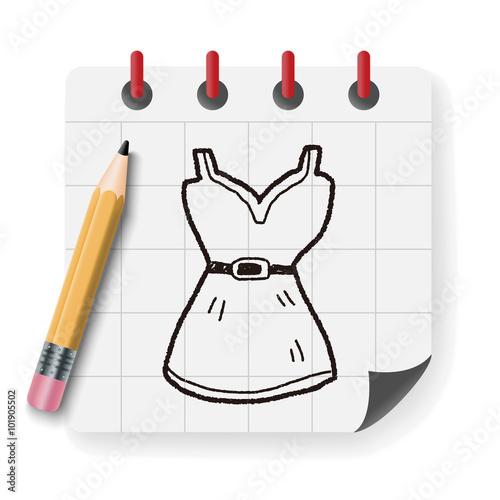 dress doodle