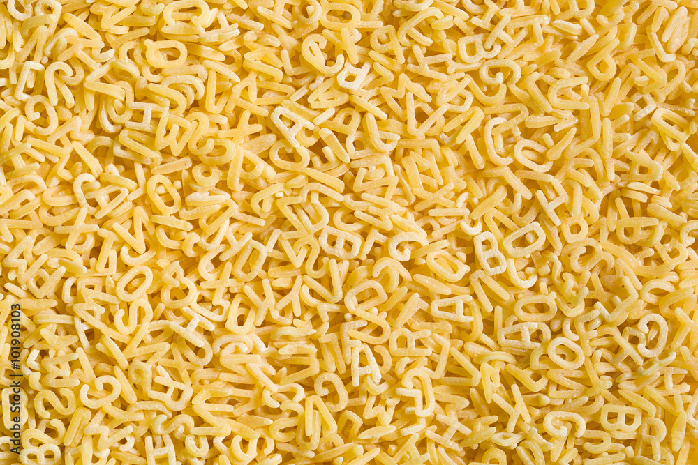 alphabet pasta alphabet pasta