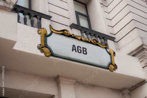 Schild 81 - AGB photo