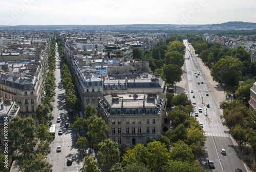 Paris buildigs cityscape